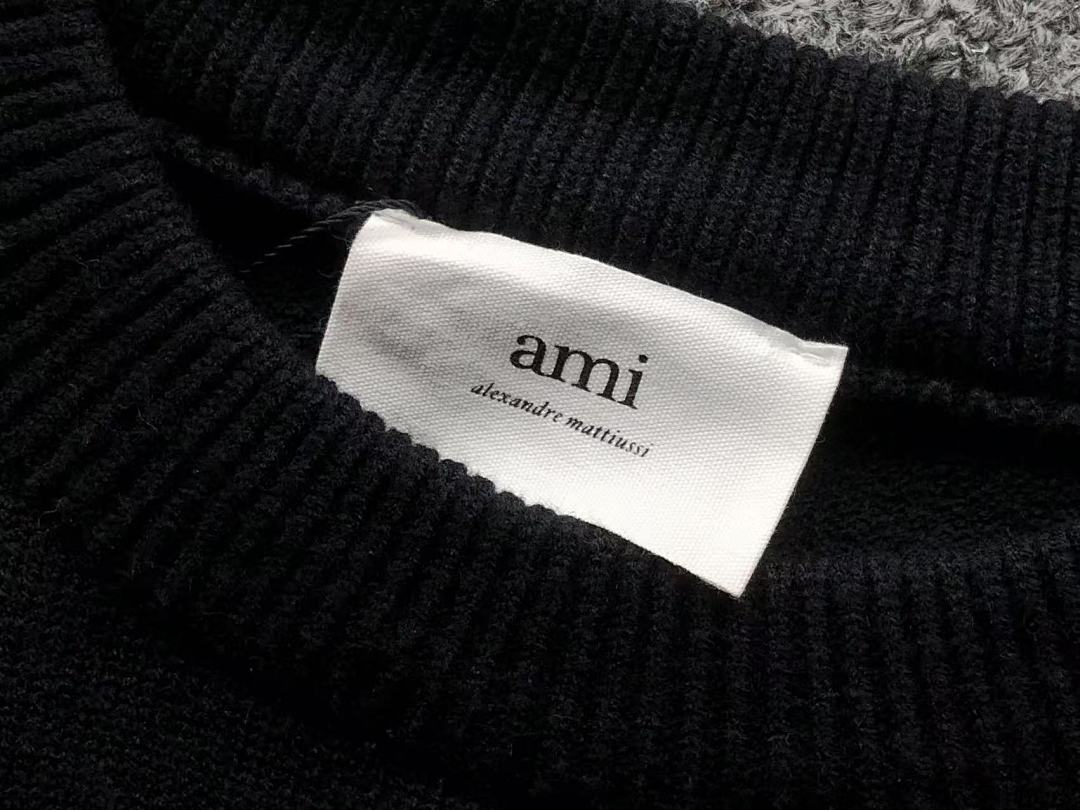 AMI 188 AMI SWEATER 21103062001 (Im 170Cm 60Kg I Wear Size L In The Phot) - Image 31