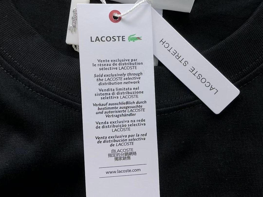 Lacoste 158 LACOSTE T-SHIRT 22040366001 (Im 170Cm 60Kg I Wear Size L In The Phot) - Image 21