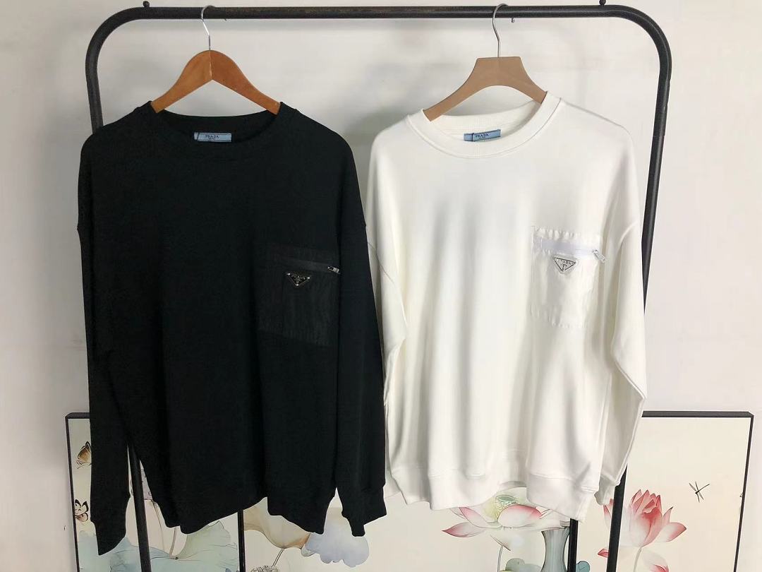 Prada 195 P⭐A⭐A HOODIE 4208281001 (Im 170Cm 60Kg I Wear Size M In The Phot) - Image 27