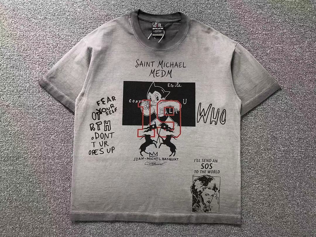 Chanel 98 SAINT MICHAEL T-SHIRT 42081405155 (Im 170Cm 60Kg I Wear Size S In The Phot) - Image 13