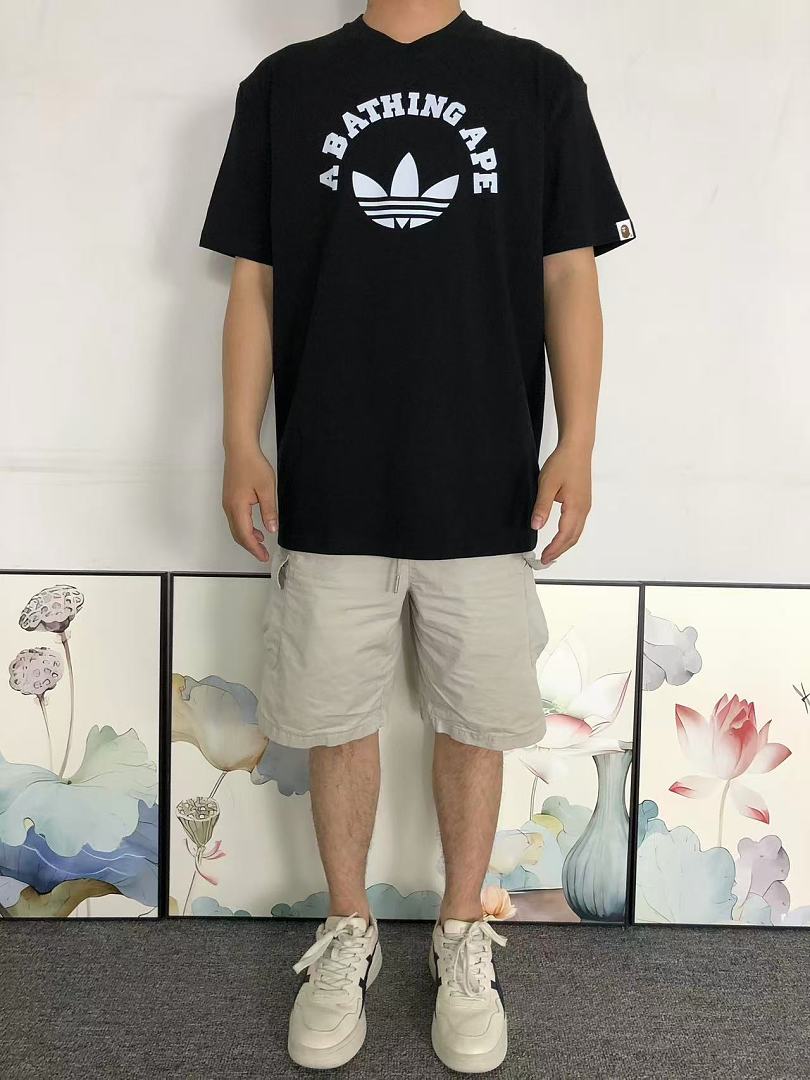Adidas 85 BAPE A⭐I⭐AS T-SHIRT 124150331 (Im 170Cm 60Kg I Wear Size M In The Phot) - Image 3
