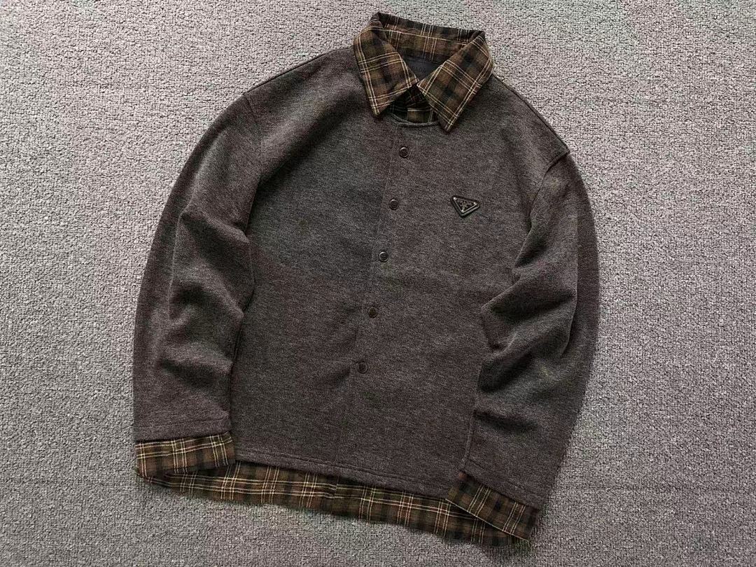 Prada 258 P⭐A⭐A LONG SLEEVED 22031412001 (Im 170Cm 60Kg I Wear Size L In The Phot) - Image 10