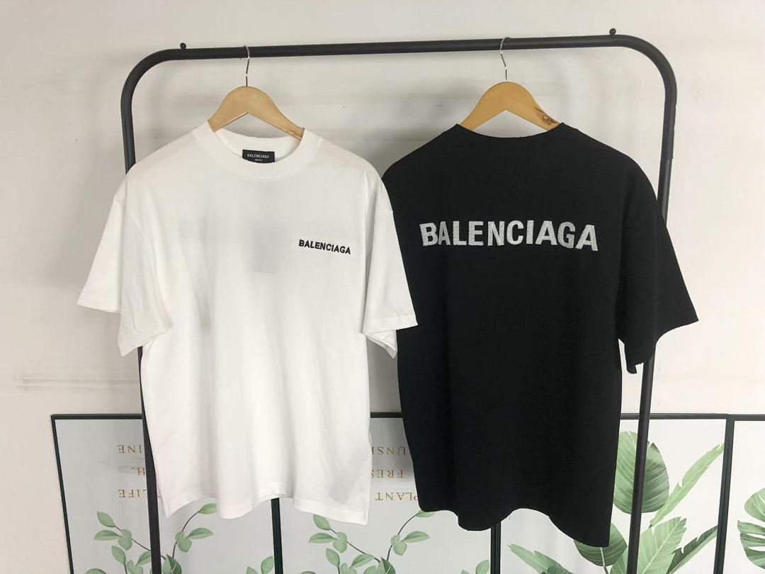 Balenciaga 118 B⭐L⭐⭐⭐IA⭐A T-SHIRT 504182021 (Im 170Cm 60Kg I Wear Size S In The Phot) - Image 25