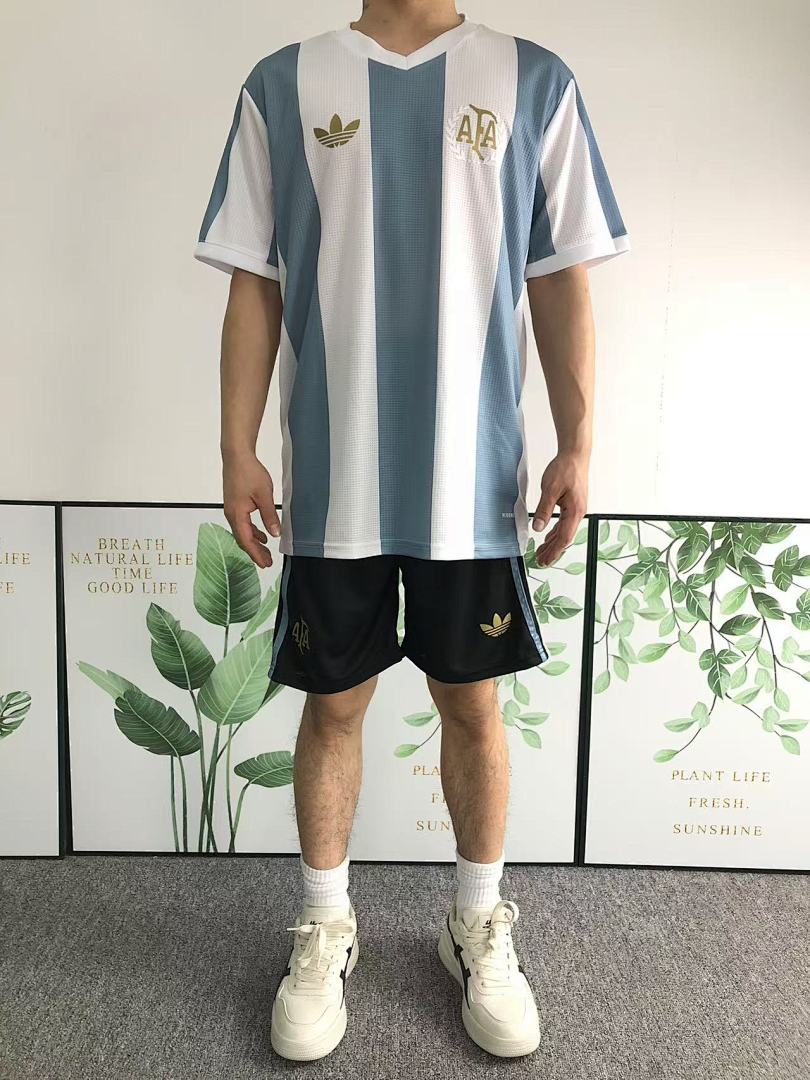 Unbranded 75 FOOTBALL T-SHIRT SHORTS 1110312002 (Im 170Cm 57Kg I Wear Size M In The Phot) - Image 4