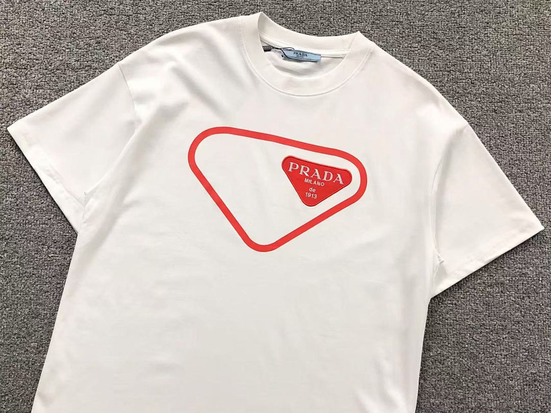 Prada 118 P⭐A⭐A T-SHIRT 4204040260 (Im 170Cm 60Kg I Wear Size XS In The Phot) - Image 11