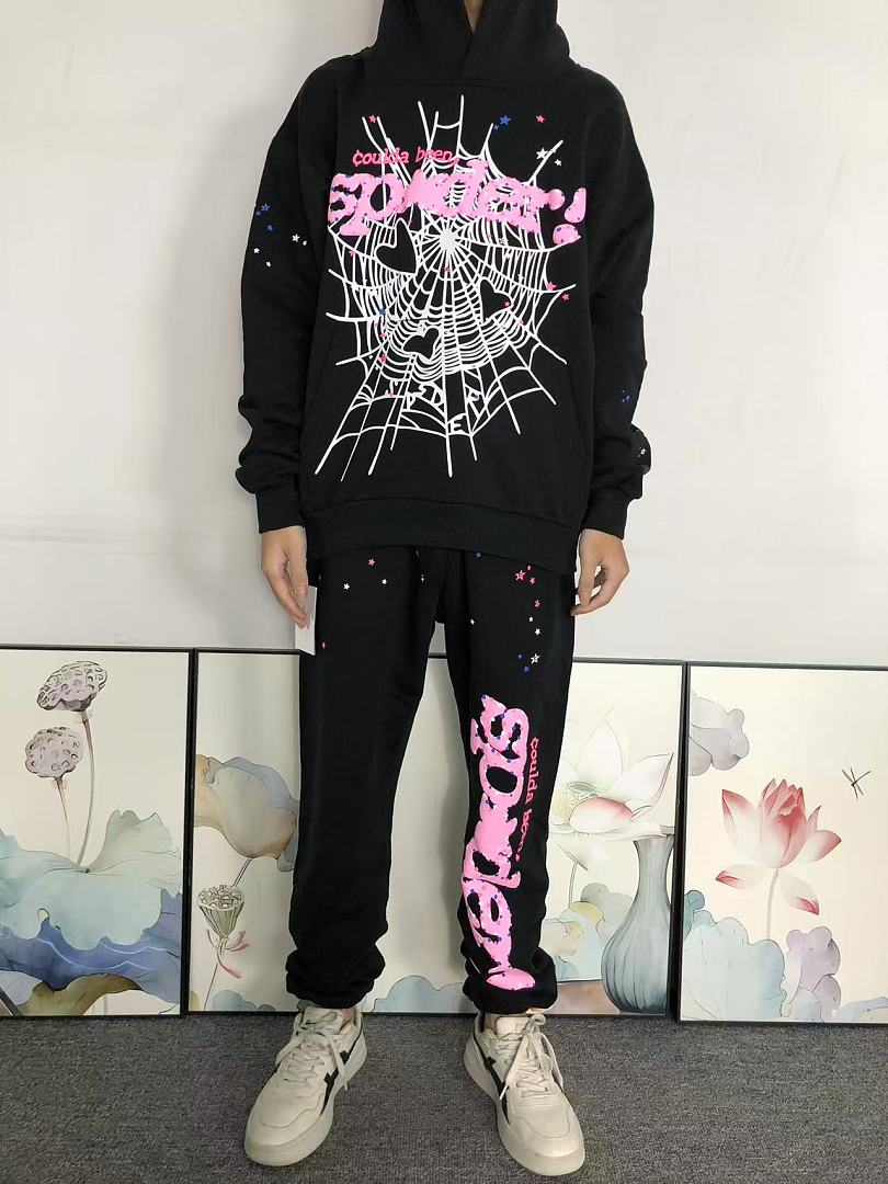 Sp5der TROUSERS SP5DER HOODIE - Image 4