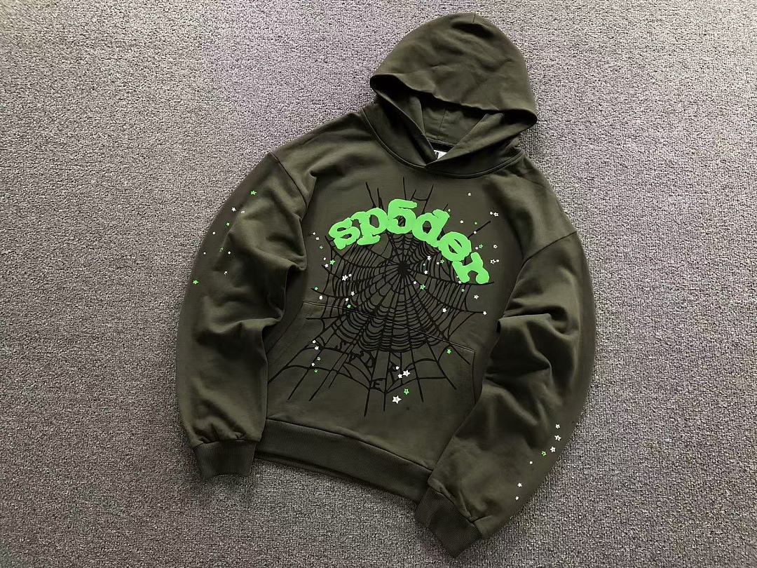 Sp5der TROUSERS 185 SP5DER HOODIE - Image 10