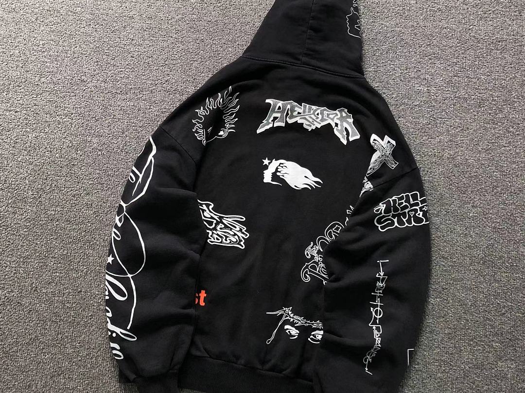 Hellstar 308 HELLSTAR HOODIE 3209010672 (Im 170Cm 60Kg I Wear Size M In The Phot) - Image 12