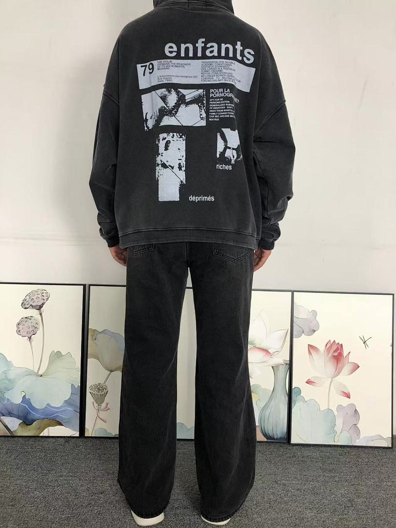 Chanel 178 ENFANTS RICHES DEPRIMES HOODIE 5102715136 (Im 170Cm 60Kg I Wear Size S In The Phot) - Image 4