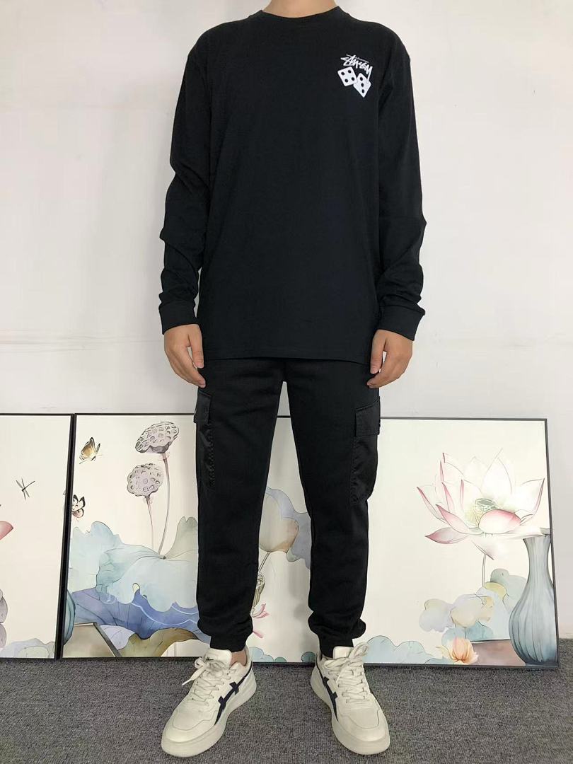 Stussy 95 STUSSY LONG SLEEVED 582002123 (Im 170Cm 60Kg I Wear Size M In The Phot) - Image 3