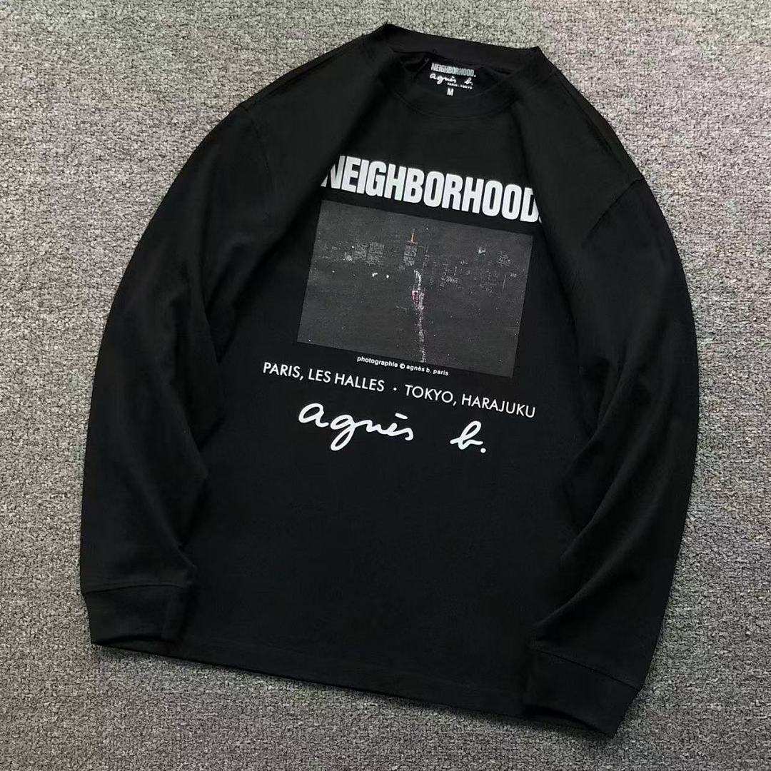 Neighborhood 108 NEIGHBORHOOD LONG SLEEVED 1112111002 (Im 170Cm 60Kg I Wear Size M In The Phot), photo 1