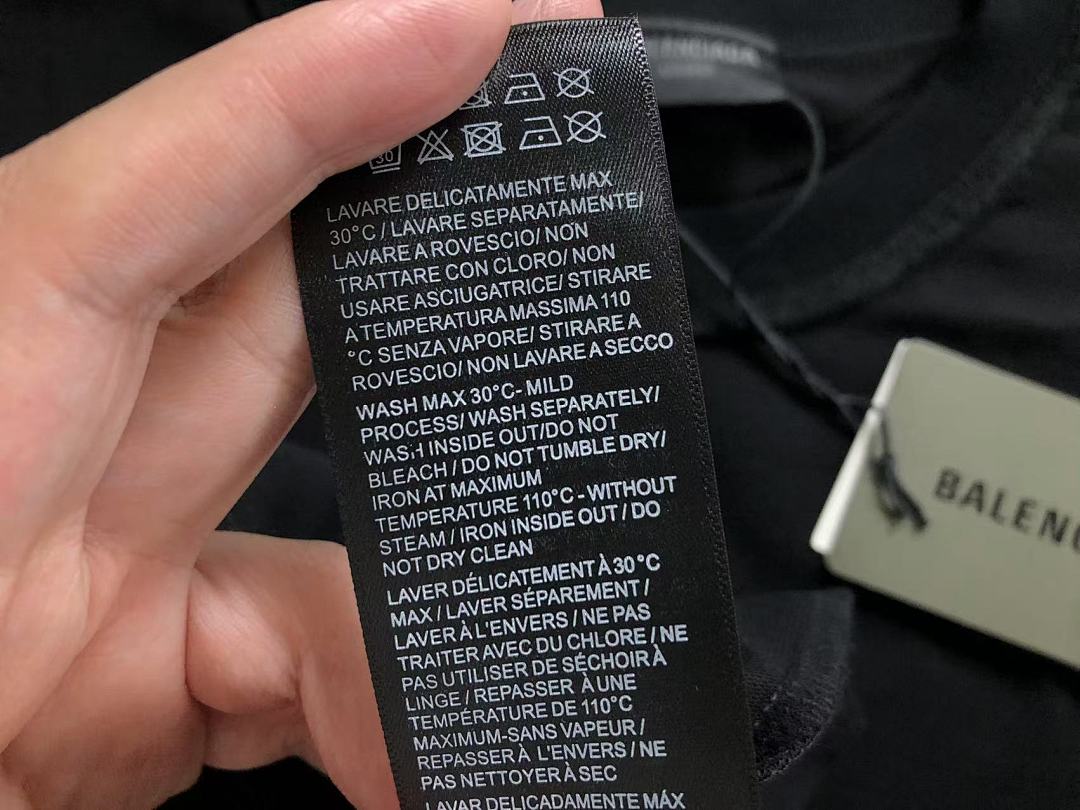 Balenciaga 125 B⭐L⭐⭐⭐IA⭐A T-SHIRT 42041308163 (Im 170Cm 60Kg I Wear Size XS In The Phot) - Image 22
