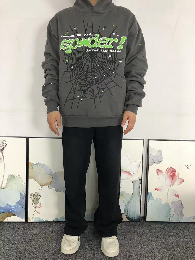 Sp5der 228 SP5DER HOODIE 42012308135 (Im 170Cm 60Kg I Wear Size M In The Phot) - Image 3