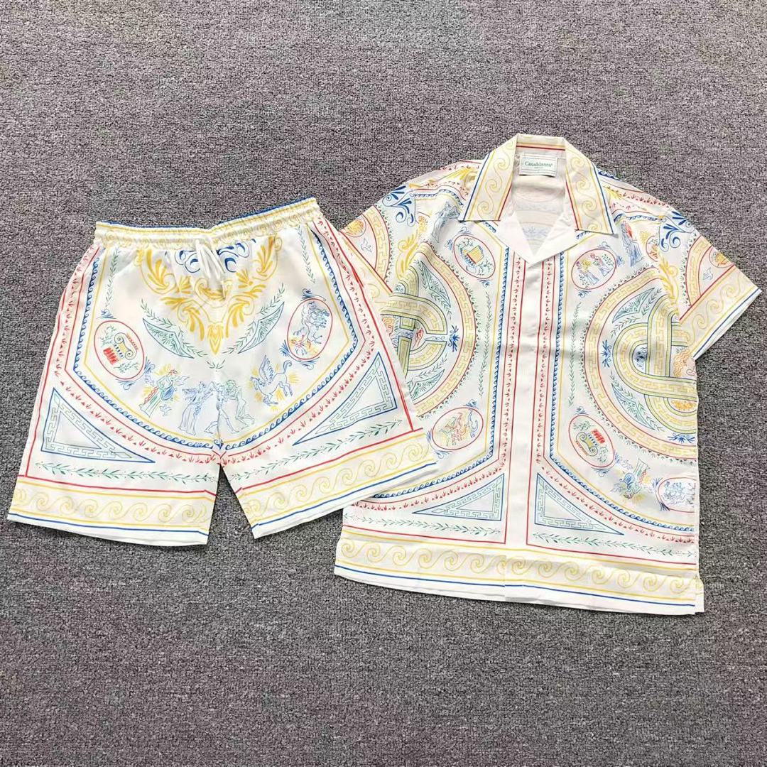 Casablanca SHORTS 95 CASABLANCA SHIRT 213065439 (Im 170Cm 55Kg I Wear Size L In The Phot)