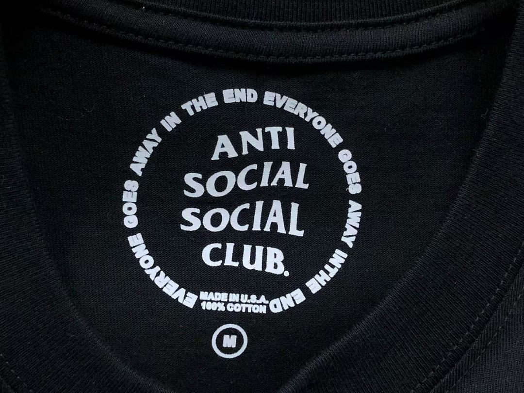 Christian Louboutin 85 ANTI SOCIAL CLUB T-SHIRT 412221802 (Im 170Cm 57Kg I Wear Size M In The Phot) - Image 23