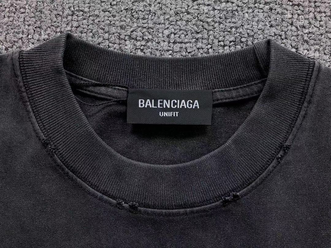 Balenciaga 125 B⭐L⭐⭐⭐IA⭐A T-SHIRT 5207270881 (Im 170Cm 60Kg I Wear Size S In The Phot) - Image 17