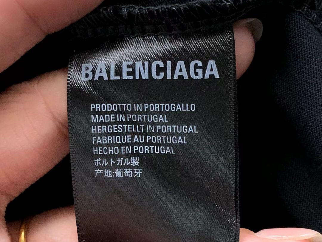 Balenciaga 125 B⭐L⭐⭐⭐IA⭐A T-SHIRT 503124721 (Im 170Cm 60Kg I Wear Size S In The Phot) - Image 17