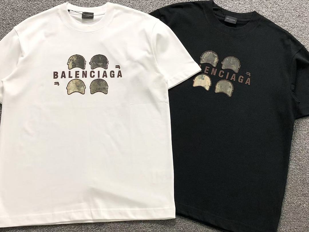 Balenciaga 118 B⭐L⭐⭐⭐IA⭐A T-SHIRT 5252005147 (Im 170Cm 60Kg I Wear Size L In The Phot) - Image 6