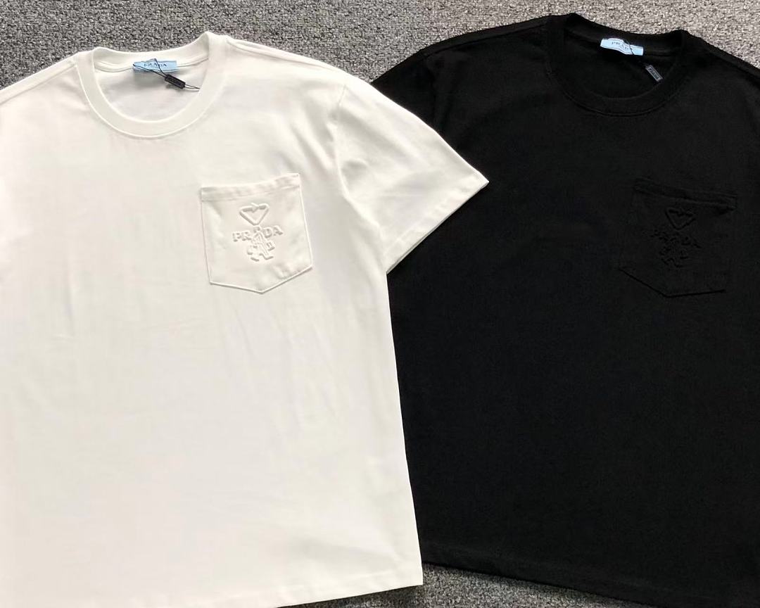 Prada 85 P⭐A⭐A T-SHIRT 125210432 (Im 170Cm 60Kg I Wear Size M In The Phot) - Image 6