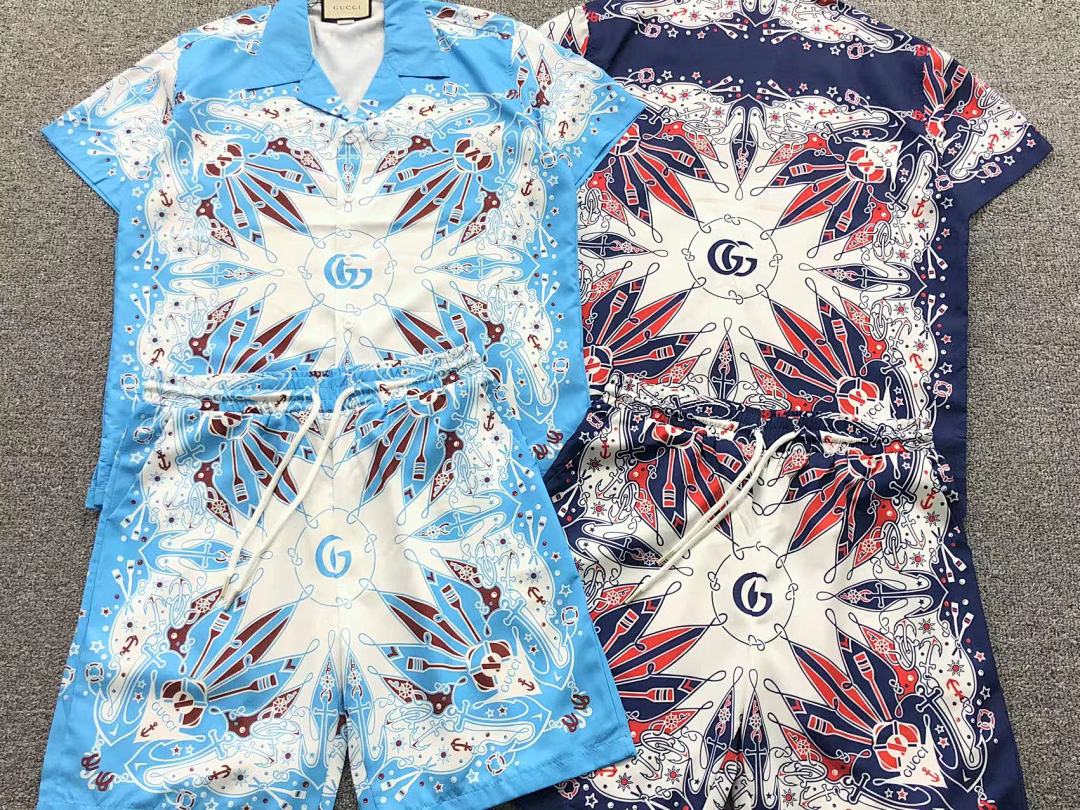 Gucci SHORTS95 G⭐C⭐I SHIRT SHORTS 111201739 (Im 170Cm 55Kg I Wear Size L In The Phot) - Image 7