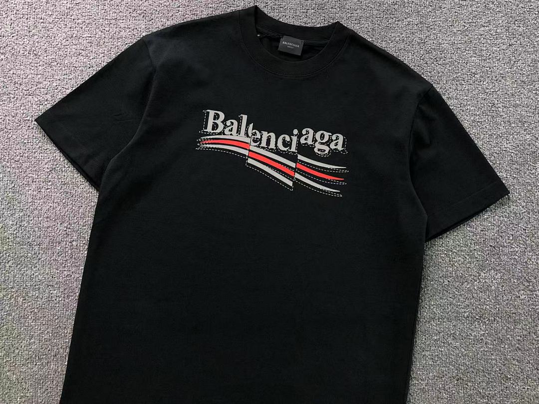 Balenciaga 118 B⭐L⭐⭐⭐IA⭐A T-SHIRT 5240118147 (Im 170Cm 60Kg I Wear Size L In The Phot) - Image 9