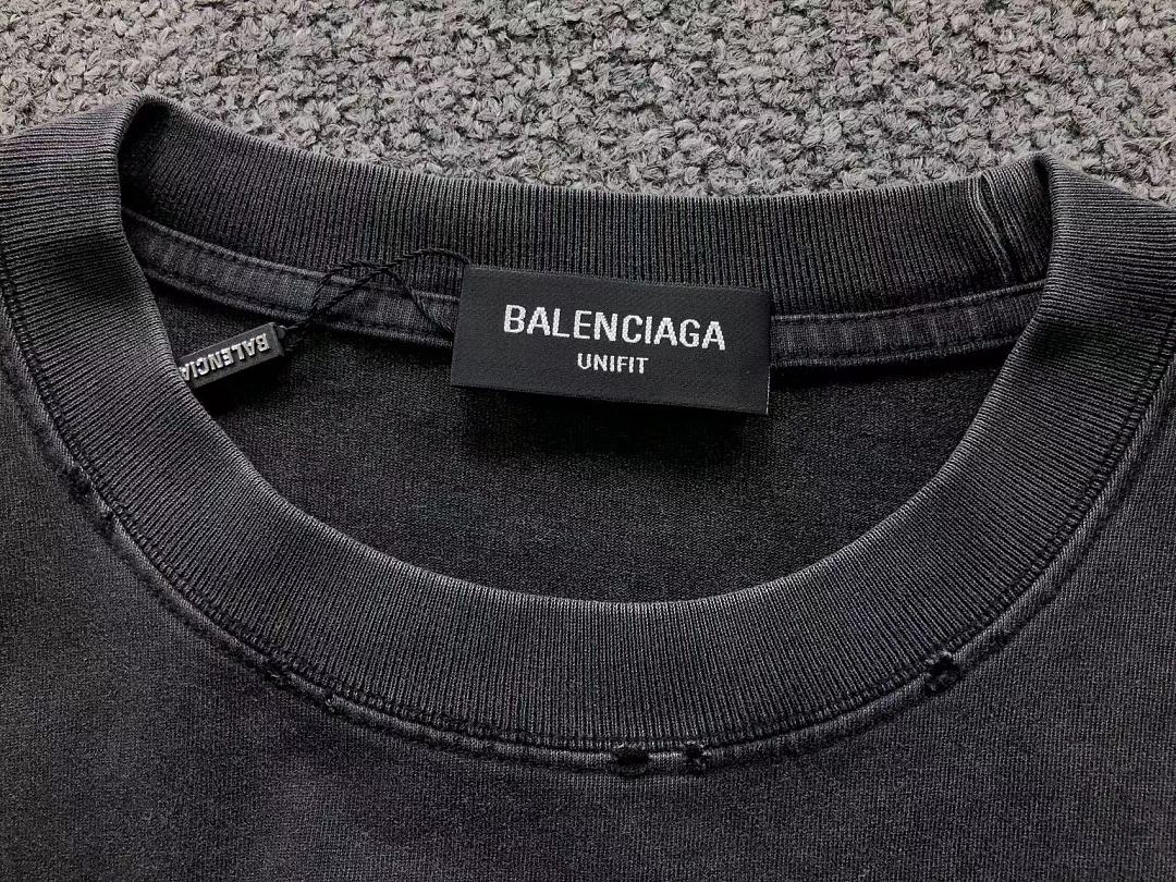 Balenciaga 129 B⭐L⭐⭐⭐IA⭐A T-SHIRT 42061611133 (Im 170Cm 60Kg I Wear Size 2XL In The Phot) - Image 21