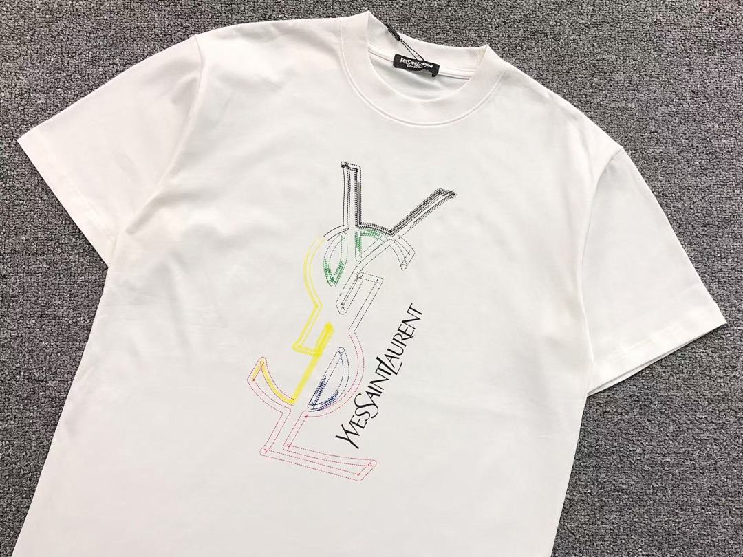 Saint Laurent 108 SA⭐⭐T ⭐⭐U⭐⭐NT T-SHIRT 41081909133 (Im 170Cm 60Kg I Wear Size XL In The Phot) - Image 9