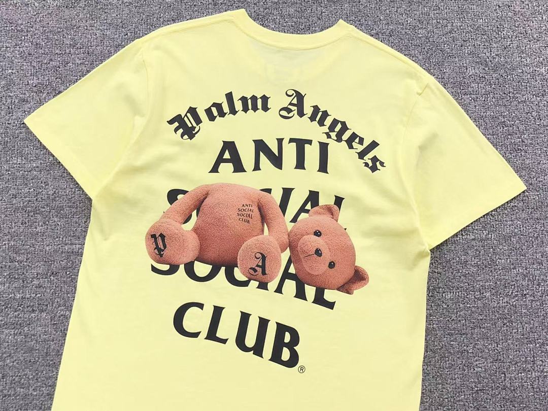 Christian Louboutin 85 ANTI SOCIAL CLUB PALM ANGELS T-SHIRT - Image 12