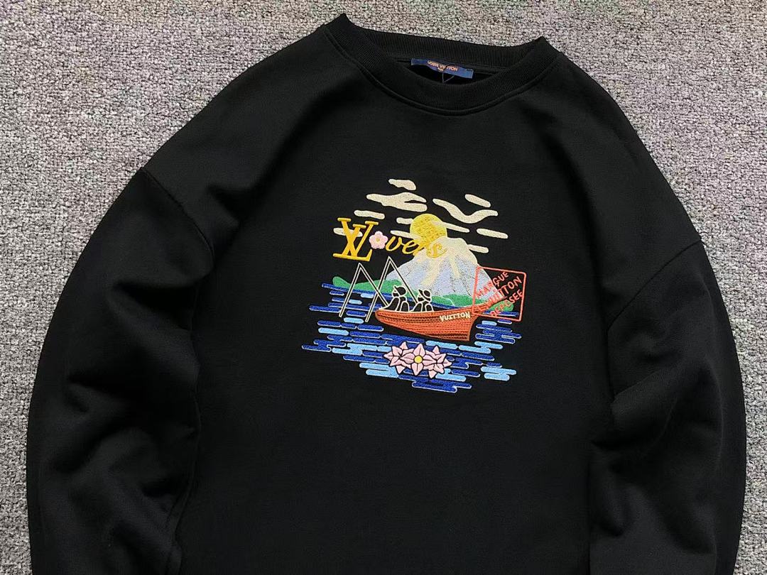 Louis Vuitton 165 L⭐ HOODIE 59201519 (Im 170Cm 60Kg I Wear Size S In The Phot) - Image 8