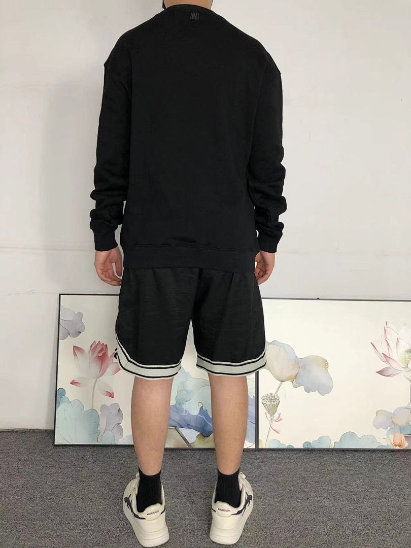 AMI 98 AMI HOODIE 59060488 (Im 170Cm 60Kg I Wear Size M In The Phot) - Image 5