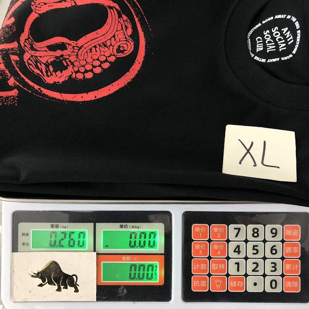 Christian Louboutin 85 ANTI SOCIAL CLUB T-SHIRT - Image 21