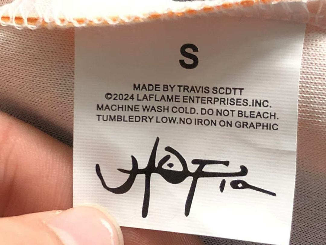 Travis Scott 95 TRAVIS SCOTT T-SHIRT 312191517 (Im 170Cm 57Kg I Wear Size S In The Phot) - Image 34