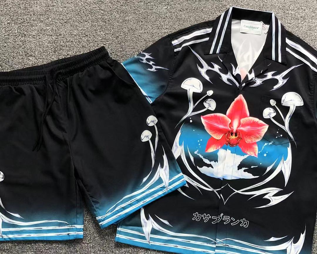 Casablanca SHORTS98 CASABLANCA SHIRT SHORTS 2208142139 (Im 170Cm 60Kg I Wear Size L In The Phot) - Image 7