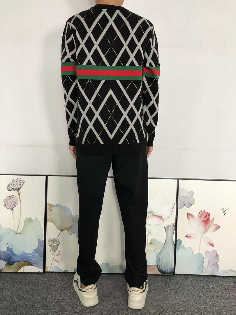 Gucci 208 G⭐C⭐I SWEATER 3208112021 (Im 170Cm 60Kg I Wear Size L In The Phot) - Image 4