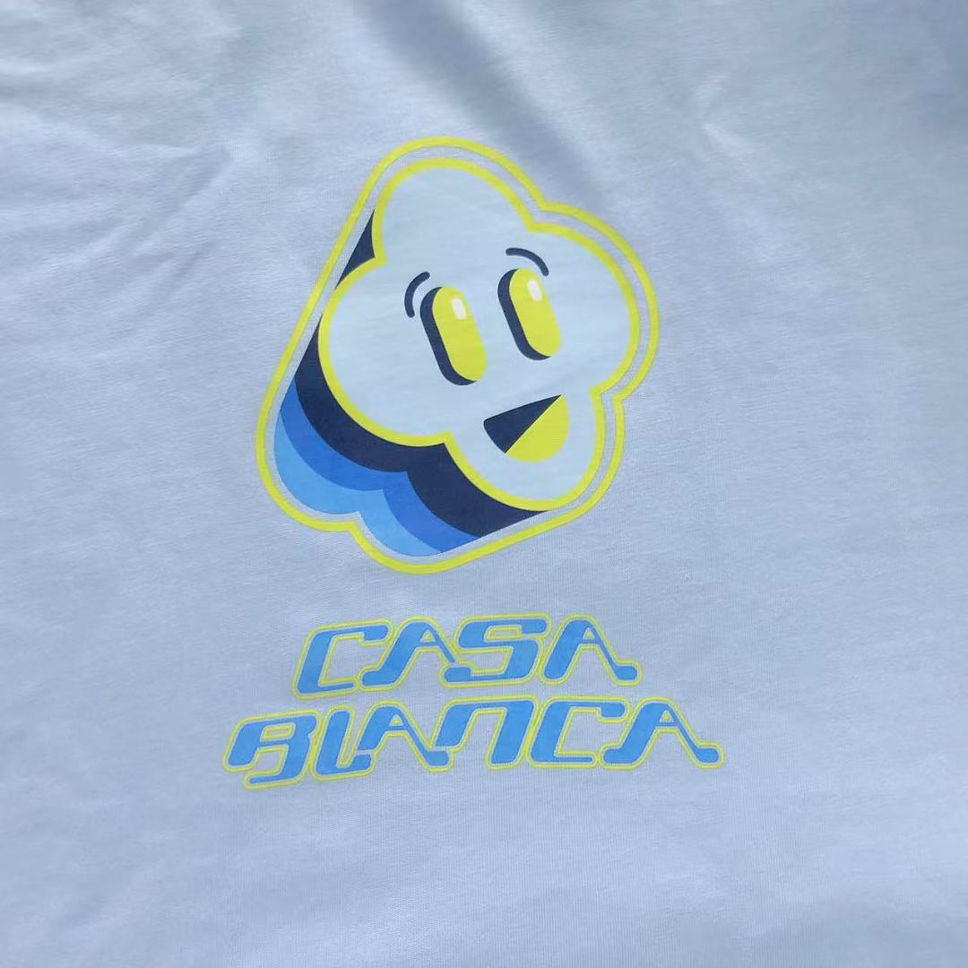 Casablanca 105 CASABLANCA T-SHIRT 52071807127 (Im 170Cm 60Kg I Wear Size L In The Phot) - Image 21