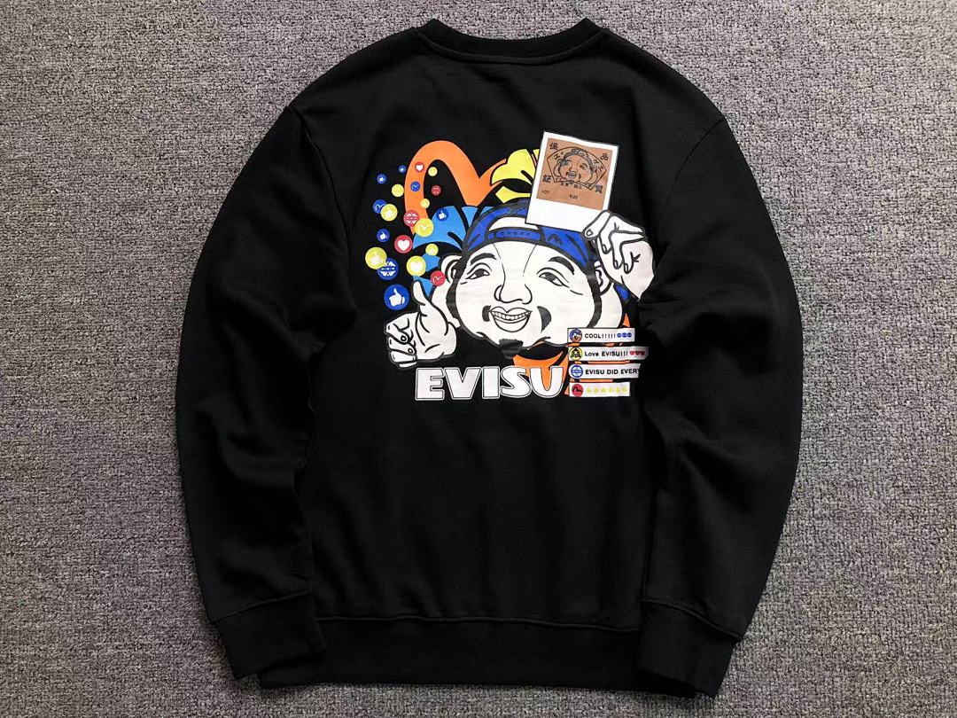 Evisu 125 EVISU HOODIE 1109031930 (Im 170Cm 60Kg I Wear Size M In The Phot) - Image 10