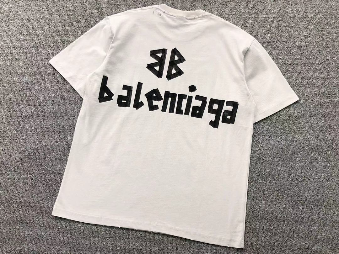 Balenciaga 118 B⭐L⭐⭐⭐IA⭐A T-SHIRT 4104070221 (Im 170Cm 60Kg I Wear Size M In The Phot) - Image 10