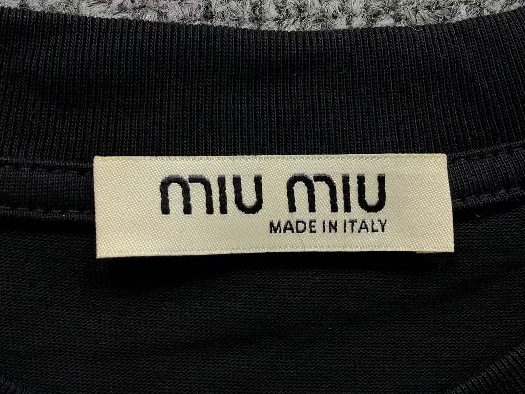 Miu Miu 108 M⭐U T-SHIRT 41072409133 (Im 170Cm 60Kg I Wear Size L In The Phot) - Image 18