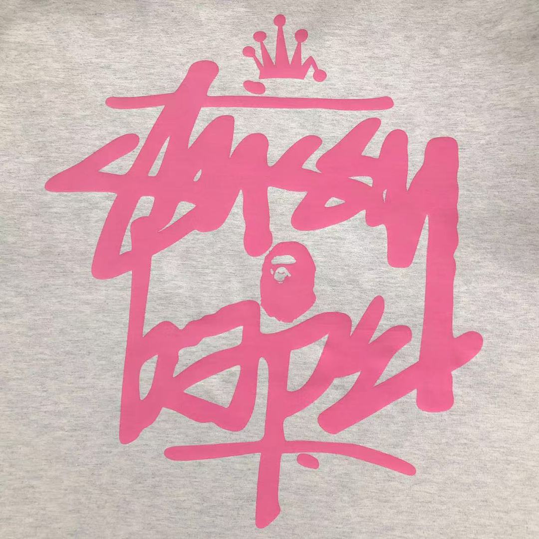 Bape 79 BAPE STUSSY T-SHIRT 411183342 (Im 170Cm 57Kg I Wear Size S In The Phot) - Image 31