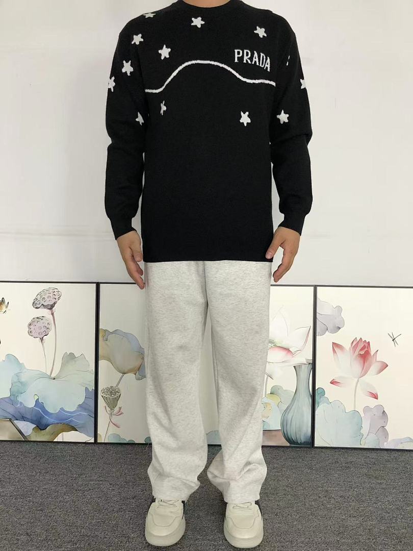 Prada 165 P⭐A⭐A SWEATER 3109122420 (Im 170Cm 60Kg I Wear Size L In The Phot) - Image 3