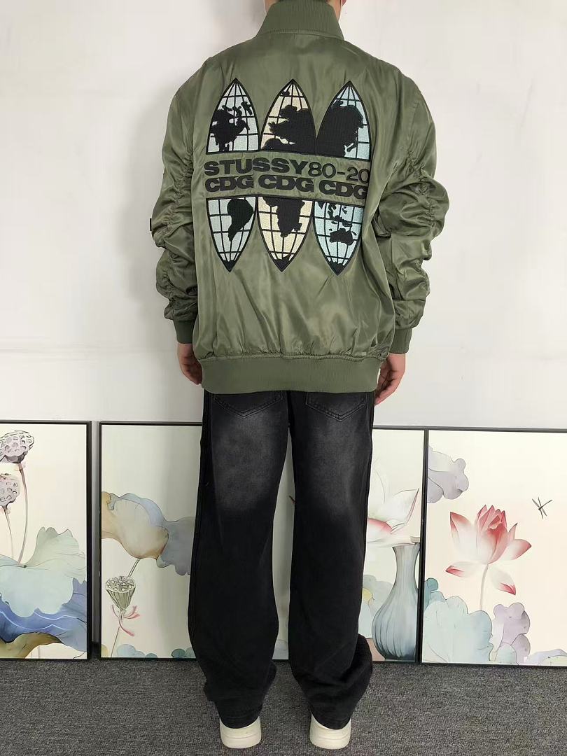 Comme des Garcons 218 STUSSY CDG JACKET 4208031177 (Im 170Cm 60Kg I Wear Size L In The Phot) - Image 4
