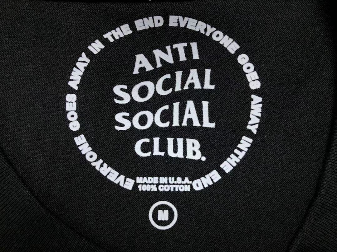 Christian Louboutin 85 ANTI SOCIAL CLUB T-SHIRT - Image 19