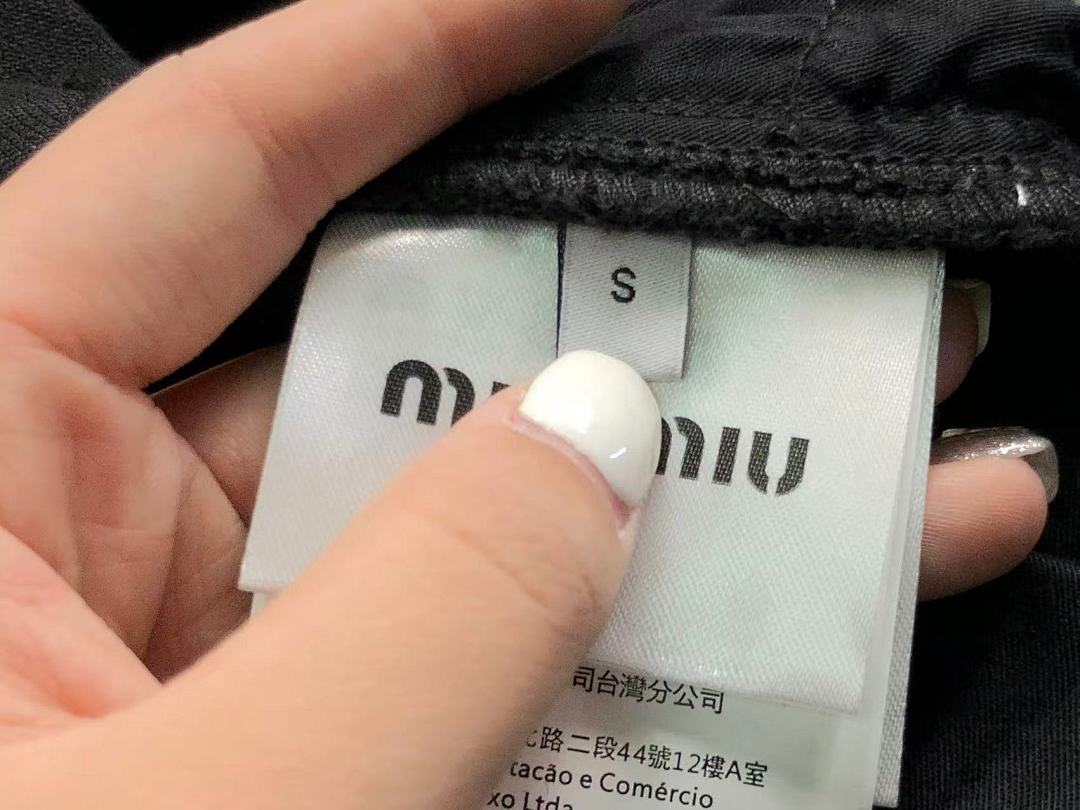 Miu Miu 218 M⭐U TROUSERS 5112241106 (Im 170Cm 60Kg I Wear Size S In The Phot) - Image 18