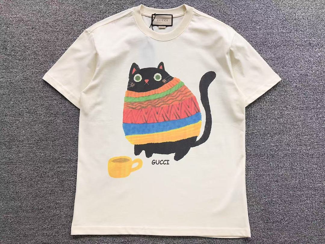 Gucci 85 G⭐C⭐I T-SHIRT 5042628101 (Im 170Cm 60Kg I Wear Size S In The Phot) - Image 5