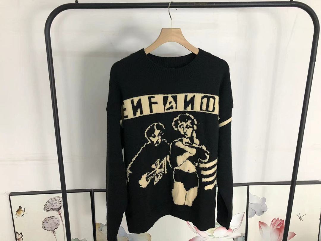Chanel 188 ENFANTS RICHES DEPRIMES SWEATER 412131077 (Im 170Cm 60Kg I Wear Size M In The Phot) - Image 17