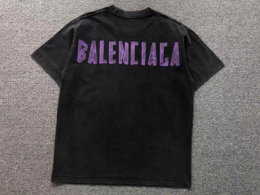 Balenciaga 135 B⭐L⭐⭐⭐IA⭐A T-SHIRT 5260608147 (Im 170Cm 60Kg I Wear Size L In The Phot) - Image 9