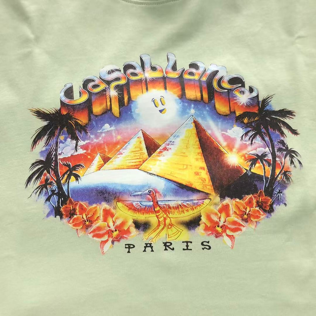Casablanca 105 CASABLANCA T-SHIRT 52071805127 (Im 170Cm 60Kg I Wear Size L In The Phot) - Image 12