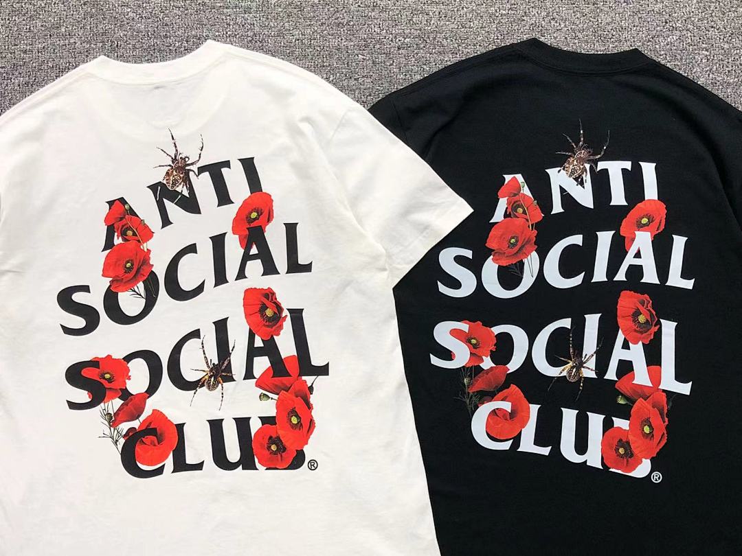 Christian Louboutin 85 ANTI SOCIAL CLUB T-SHIRT - Image 4