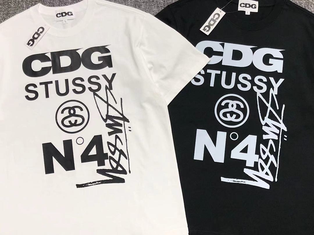 Comme des Garcons 108 CDG STUSSY T-SHIRT - Image 4