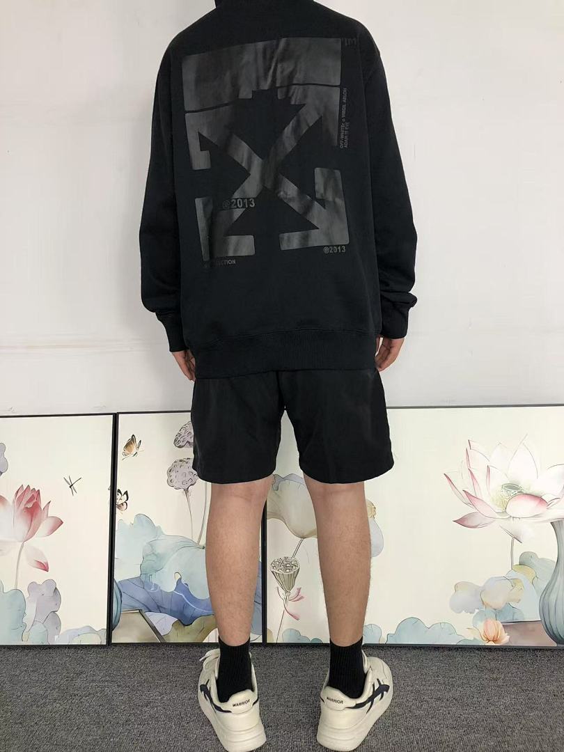 Off-White 218 OFF-WHITE HOODIE 3107301821 (Im 170Cm 60Kg I Wear Size XL In The Phot) - Image 4